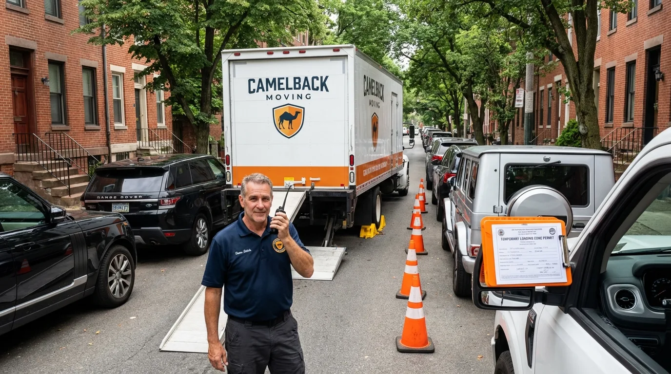 City street loading permit setup in Wethersfield, CT